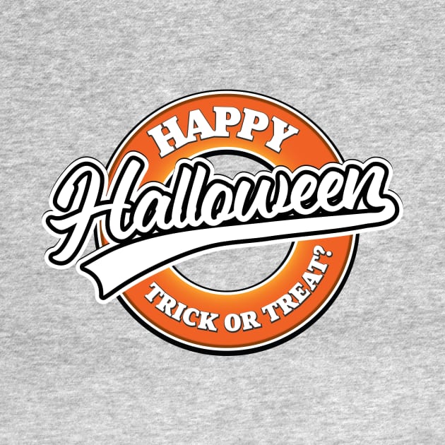 Happy Halloween Trick or Treat logo by nickemporium1